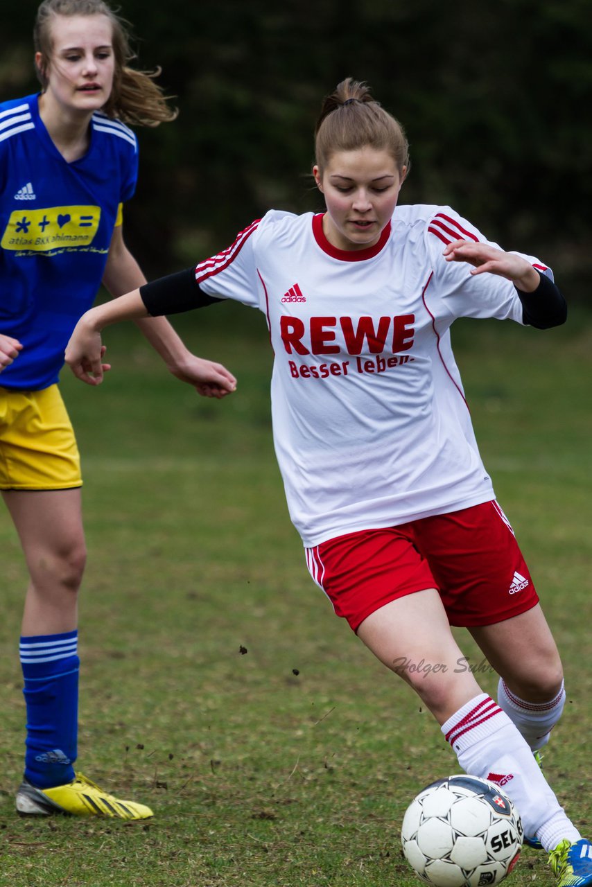 Bild 280 - B-Juniorinnen Tus Tensfeld - TSV Gnutz o.W. : Ergebnis: 1:3